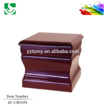 best chinese wooden urns JS-URN191